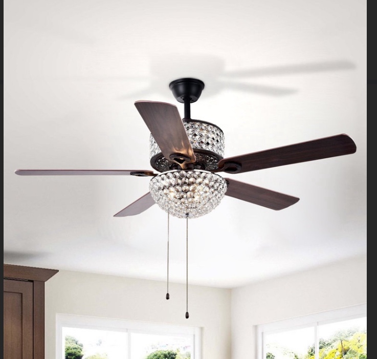 Reema ceiling fan with light kit