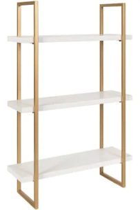 Netta 3 piece metal accent shelf 