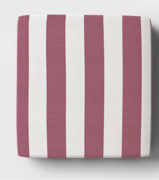 24"x22" Cabana Stripe Outdoor Deep Seat Cushion - Threshold