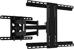 SANUS Premium Full Motion TV Mount for 42"-90" TVs - Sturdy & Smooth Extension, Swivel and Tilt for Big TVs - Universal Design Fits Samsung, LG, Vizio, TCL & More - Easy Installation -OLF22