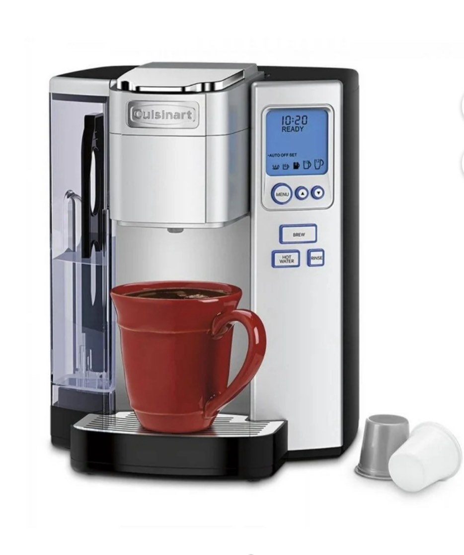Cuisinart Premium Coffee Makers 1 Cup Reusable Filter Cup Espresso Machine & Coffee-Maker Combos