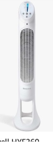 Honeywell - QuietSet Tower Fan - White