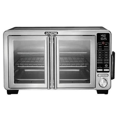 Gourmia XL Digital Air Fryer Toaster Oven with Single-Pull French Doors