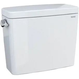 TOTO Drake 1.28 GPF Toilet Tank with WASHLET + Auto Flush Compatibility Cotton White - ST776EA#01