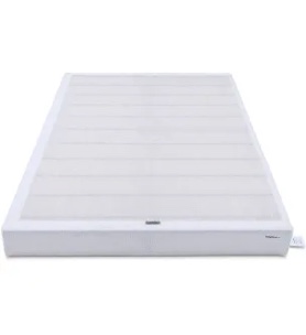 Amazon Basics Smart Box Spring Bed Base, 5-Inch Mattress Foundation - Full Size, Tool-Free Easy Assembly (B07K6H2P7G)