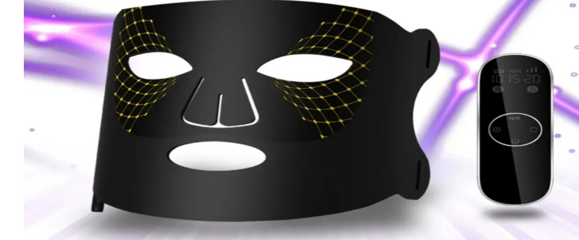 Numiere Time Keeper Wrinkle Reducing Blue & Red Light Therapy LED Facial Mask