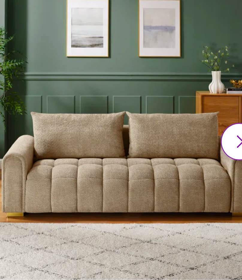 Keryis 87.79'' Upholstered Sofa