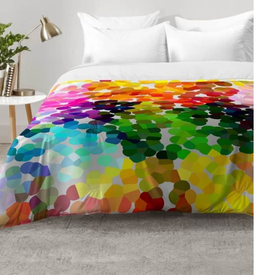 Three Of The Possessed Modern & Contemporary Abstract Comforter set 
