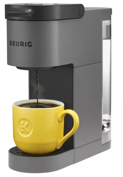 Keurig K-Mini Single-Serve K-Cup Pod Coffee Maker, Totally Gray