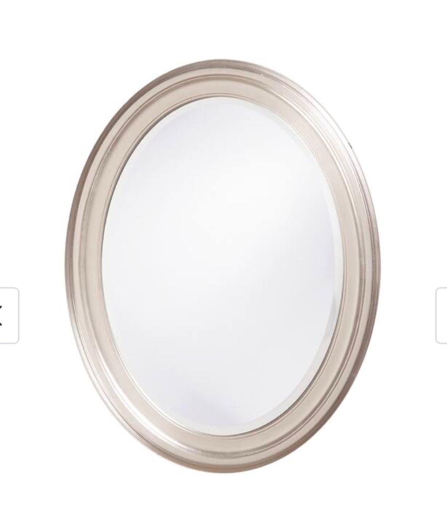 Allan Andrews George Oval Large Decorative Wall Mirror