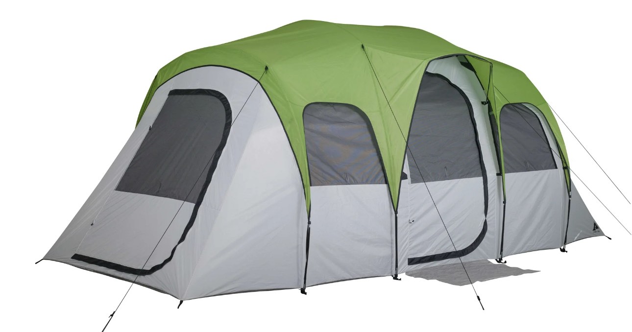 Ozark Trail 8 Person, Clip & Camp Family Tent, 16’  x 8 ‘ x 78", 23.81 lbs.