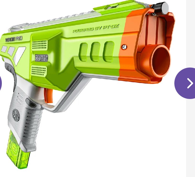 Venom Pro Dart Zone Covert Ops Max Venom Pro Motorized Blaster