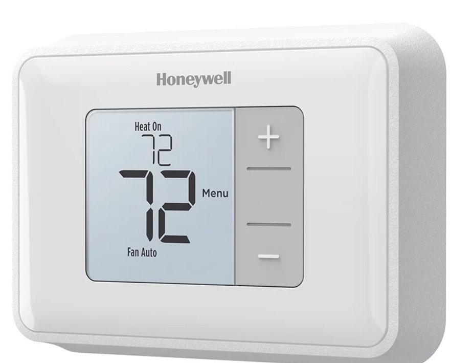 Honeywell Non-Programmable Thermostat, White