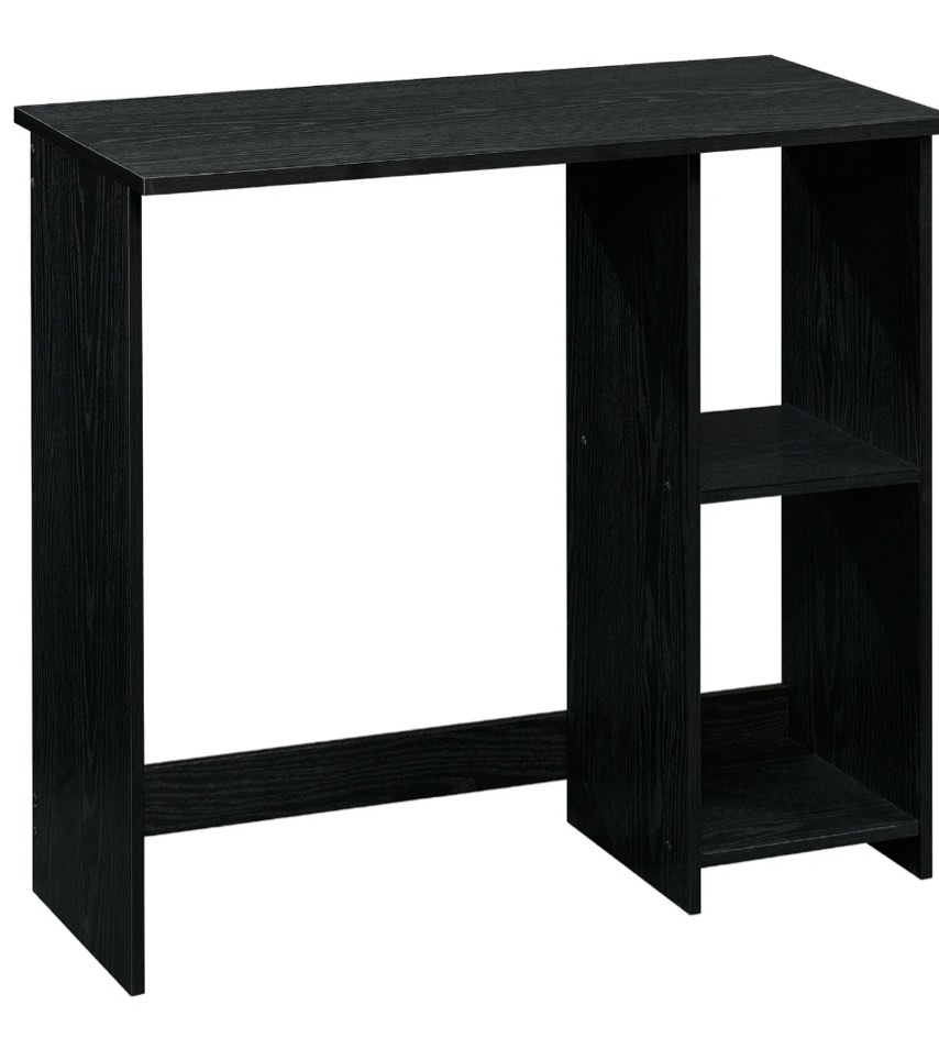 Mainstays Writing Desk, True Black Oak Finish