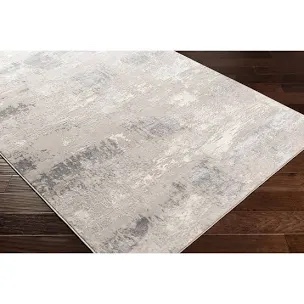 Kohr Abstract Charcoal/Light Gray Area Rug