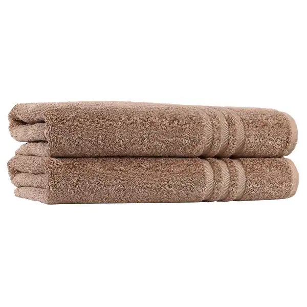 Copper Grove Steeprock Turkish Cotton Terry Bath Towel - Latte Brown