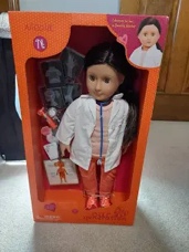 Our Generation By Battat Nicola 18Inch Deluxe Posable Doctor Fashion Doll For Ages 3 Years & Up