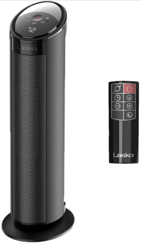 Lasko Ceramic Tower Heater with Remote Control CT22495