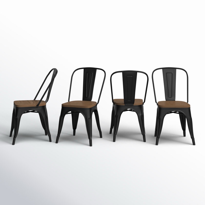 Linda Stacking Side Chair (Set of 4)