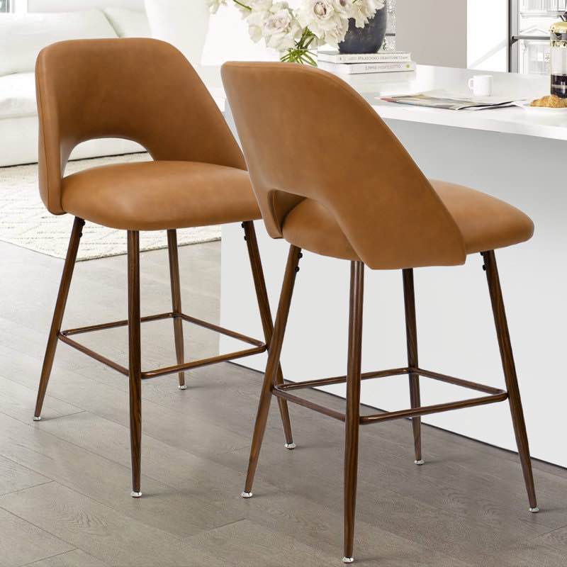 Berneta 26" Upholstered Counter Stools