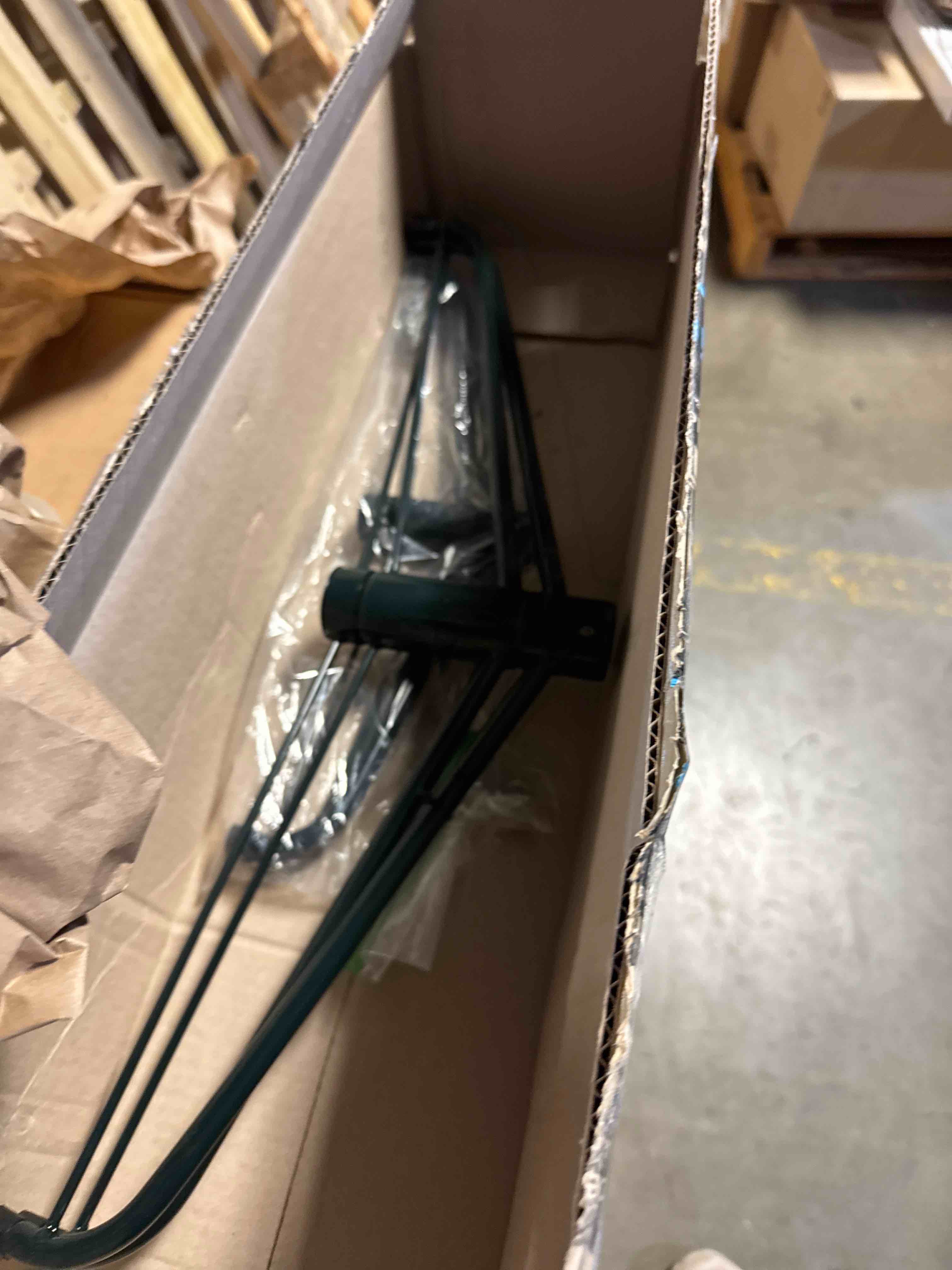 Condition photo showing New/Like New for 2 Pcs 24" and 16" Large Christmas Tree Stand for Artificial Foldable Metal Xmas Tree Stand Replacement Christmas Base for 6.5 to 8 ft, Fits Poles up to 1.3" and 0.7"(Dark Green)