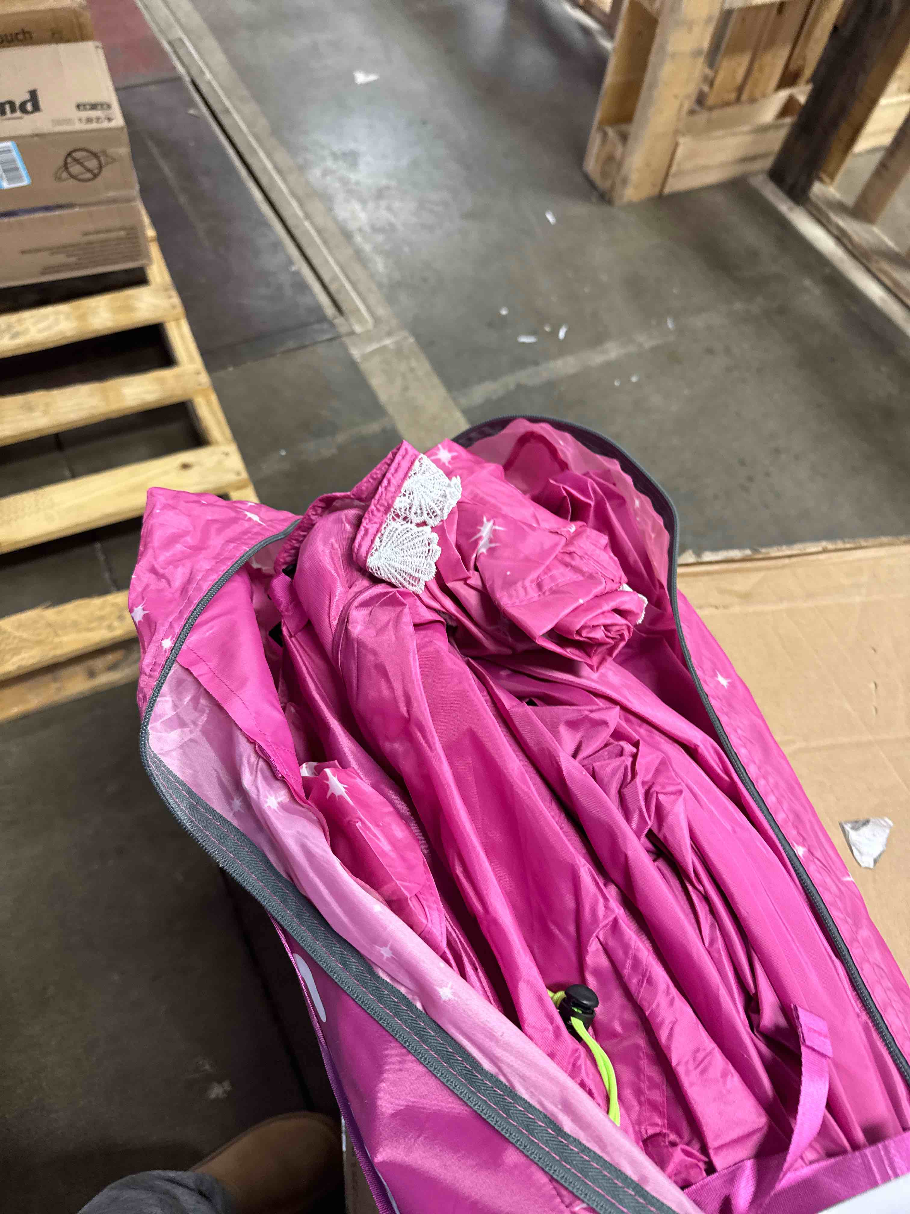 Condition photo showing Good Condition for Princess Pop-up Play Tent for Girls: 78"x66" Large Playhouse Castle for Kids Indoor & Outdoor (Pink)