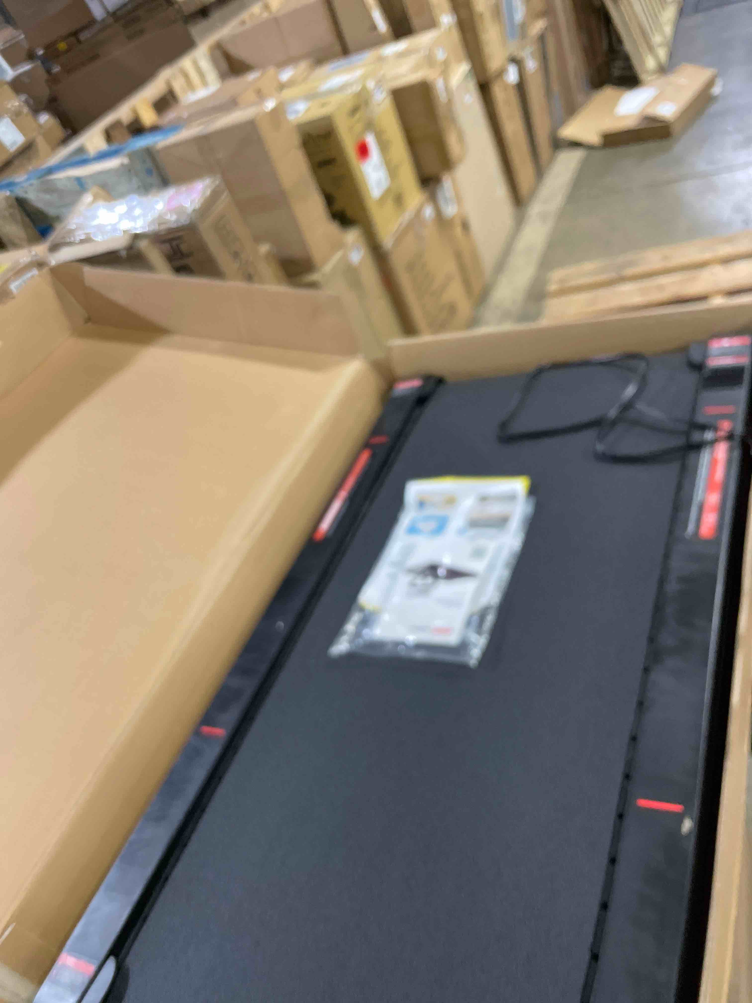Condition photo showing Good Condition for Sperax Walking Treadmill Pad with APP, 3 in 1 Under Desk Treadmill, 400W Low Noise Walking Vibration Pad ,Portable Treadmills for Home Office ( Missing Remote)