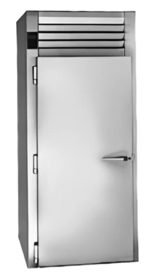 traulsen rri132hut-fhs roll-in refrigerator one full-height solid door for 72" high racks all stainless steel 39 cu. ft. - 115v