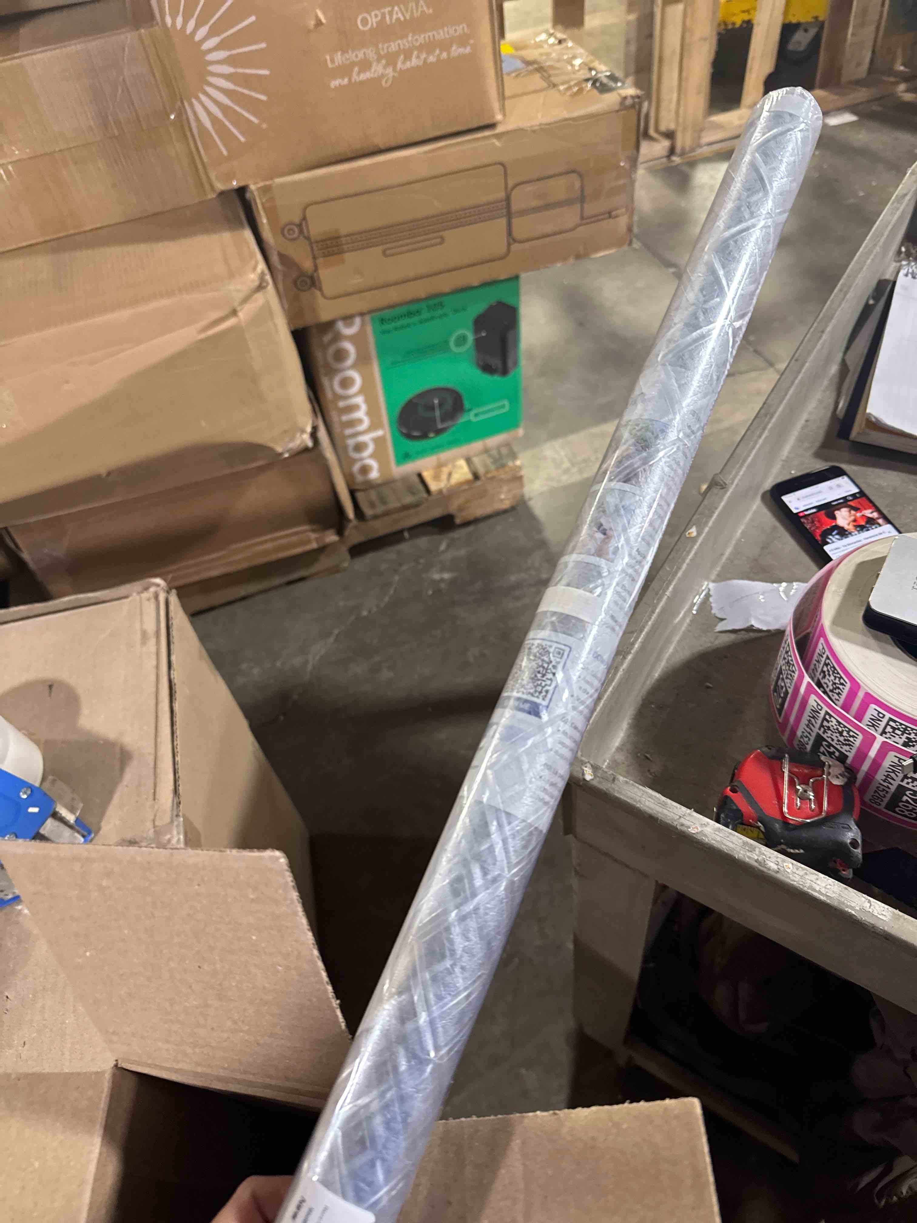 Condition photo showing New/Like New for Haton Window Privacy Film Decorative Frosted Glass Window Film, Sun Blocking Stained Glass Clings, Static Cling Removable Stickers for Home Door Coverings, Lattice Pattern 23.6" x 78.7" 23.6" x 78.7" Clear