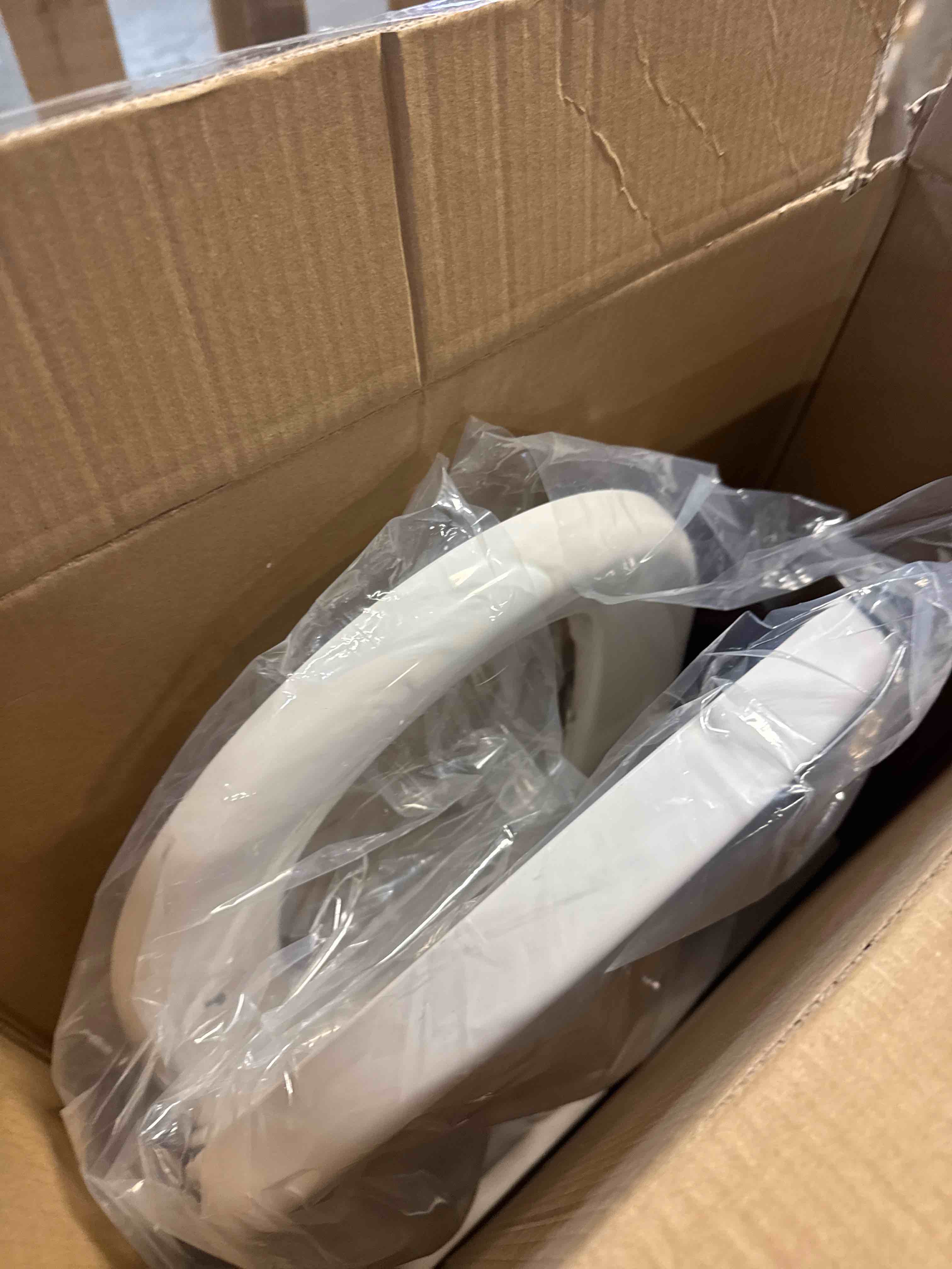 Condition photo showing Good Condition for ZMJH 236 Bidet Toilet Seat Elongated - Endless Warm Water, Heated Seat & Vortex Wash, Dual Front/Rear Cleaning, Warm Air Dryer, LED Night Light, Electric-Powered (Elongated) Oval