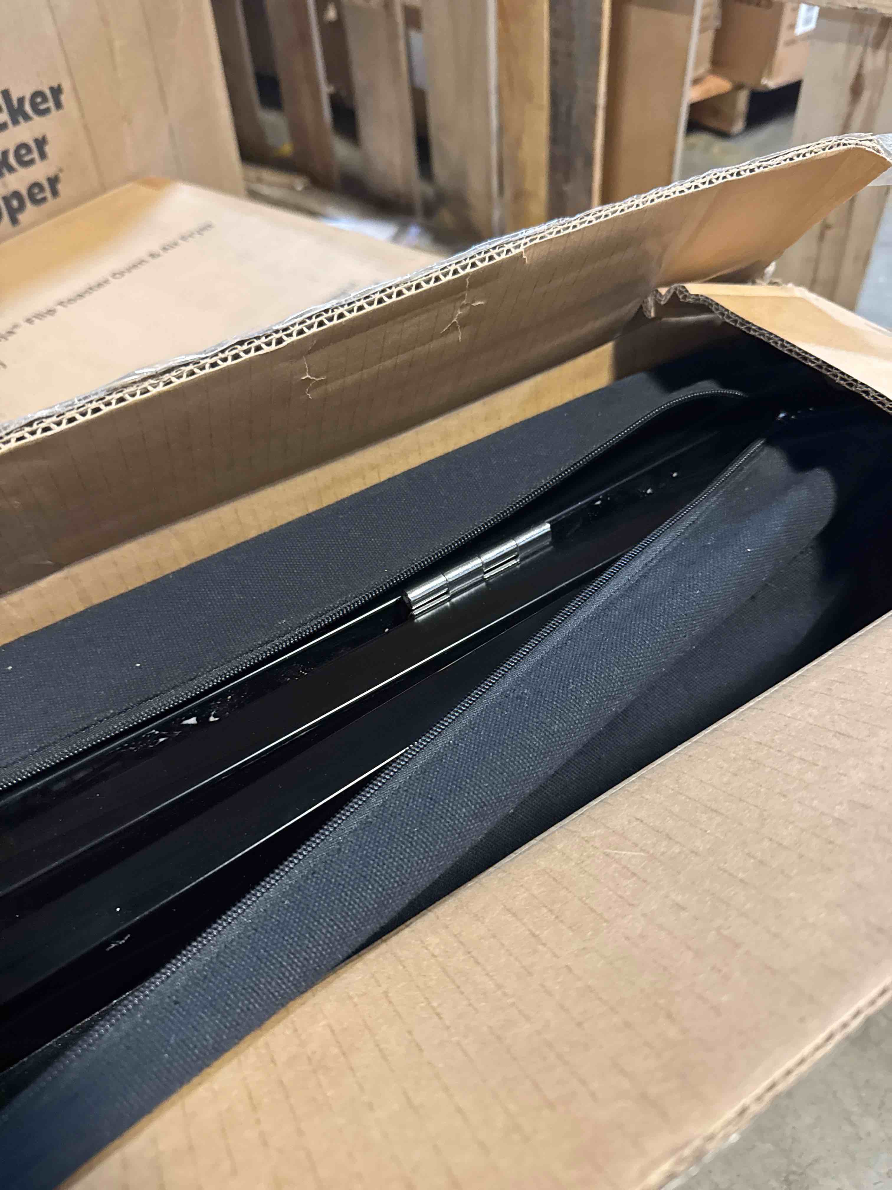 Condition photo showing Good Condition for 7FT Portable Wheelchair Ramp with Quick-Lock, Black Seamless Non-Slip Aluminum Folding Handicap Ramp,Threshold Ramp for Doorways, Wheel Chair Ramp for Home Steps 7FT(Using height 7-21'') ( Slightly Used)