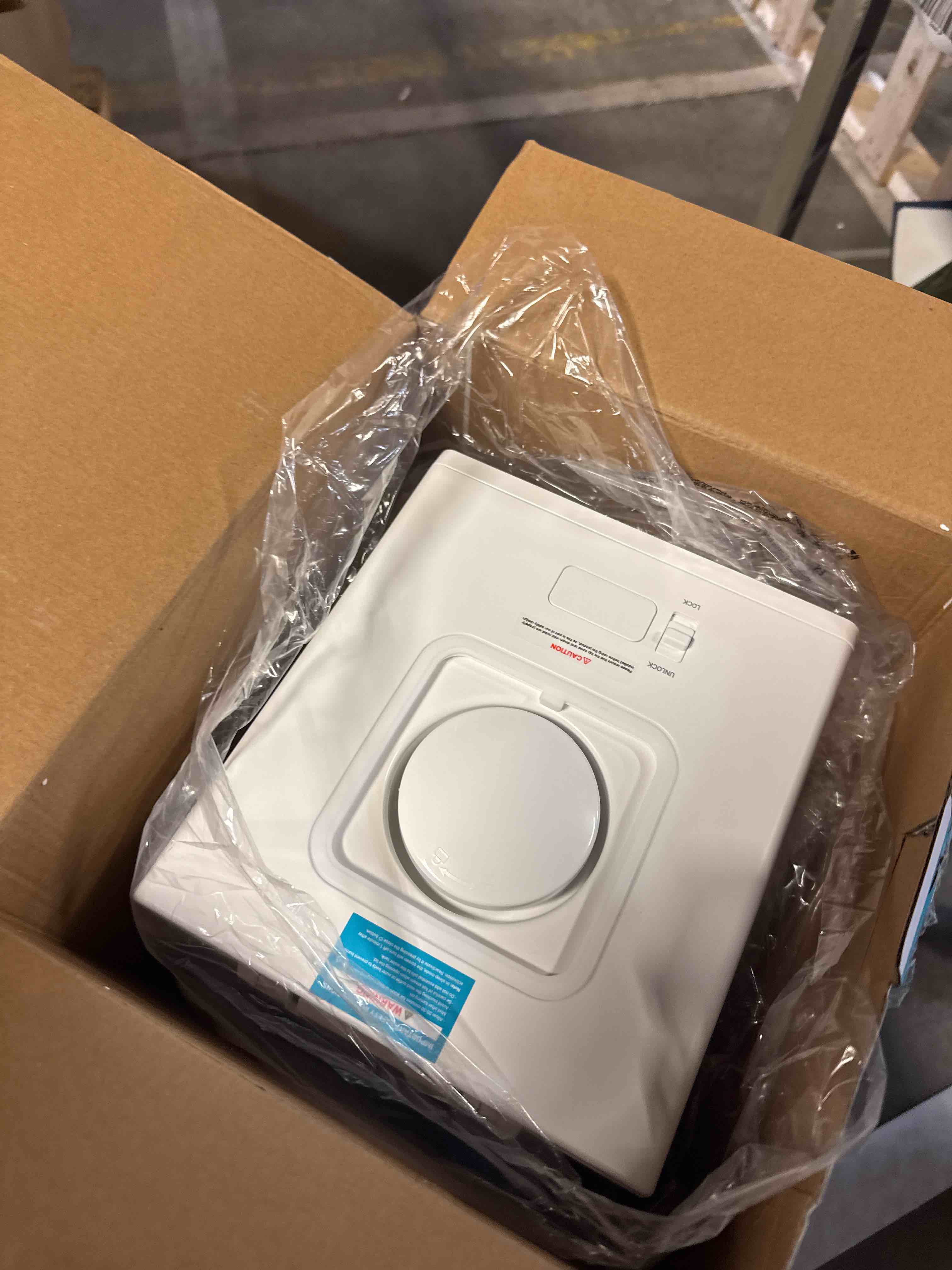 Condition photo showing Good Condition for Stainless Steel Humidifier, 3L Warm Mist Humidifier, Easy Clean with Warm Steam Humidifier, Healthy Air Mist Humidifiers for Bedroom Living Room, with Sleep Mode and Auto-off Setting 3LWhite