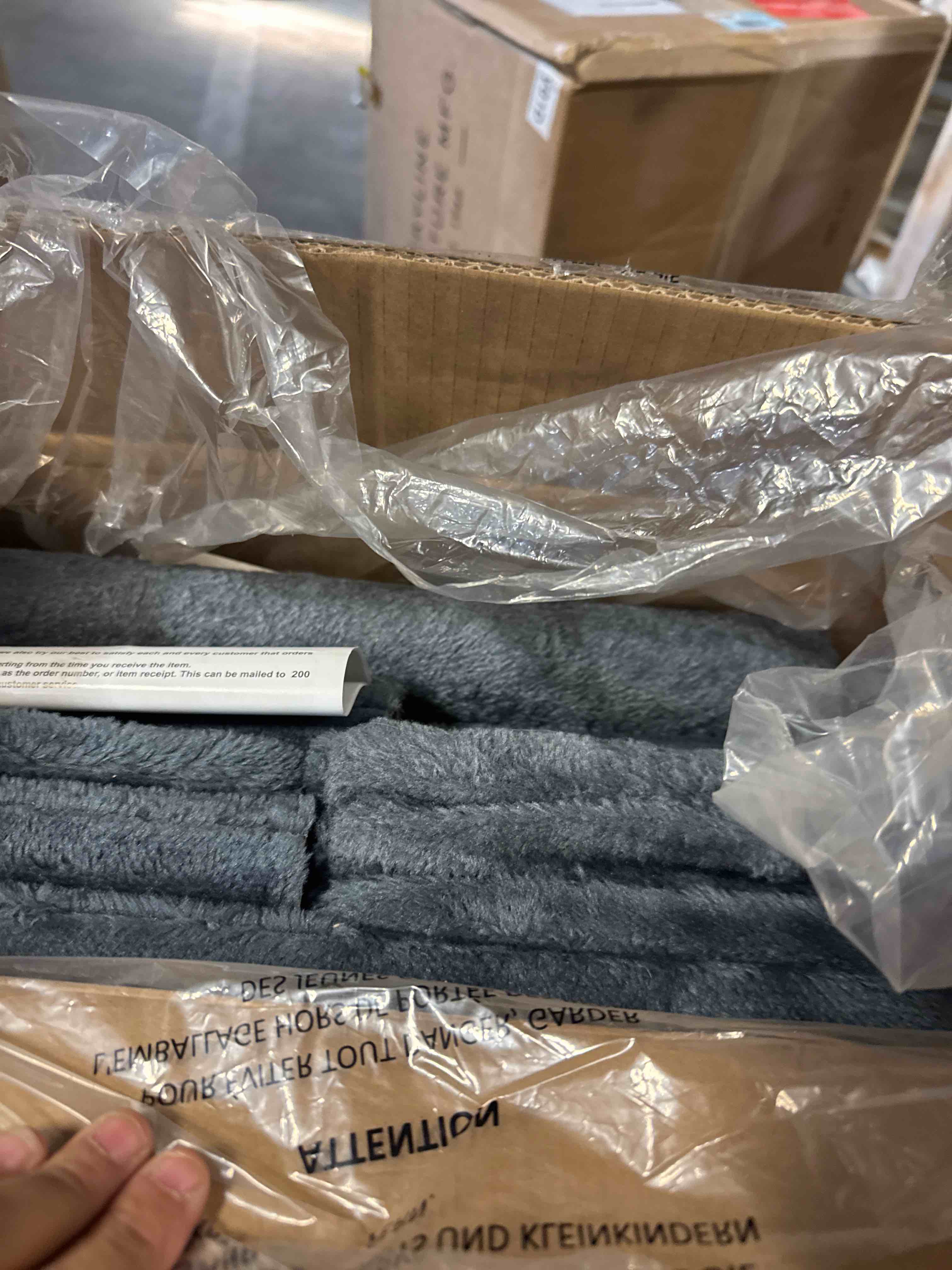 Condition photo showing Good Condition for BestPet | 54" Cat Tree Tower | Dark Gray | Sturdy, Easy to Assemble, Multi-Level Activity Center with Sisal Scratching Posts, Condos, Perches, Hanging Cat Toys, Observation Decks & Ladder 54in Dark Gray