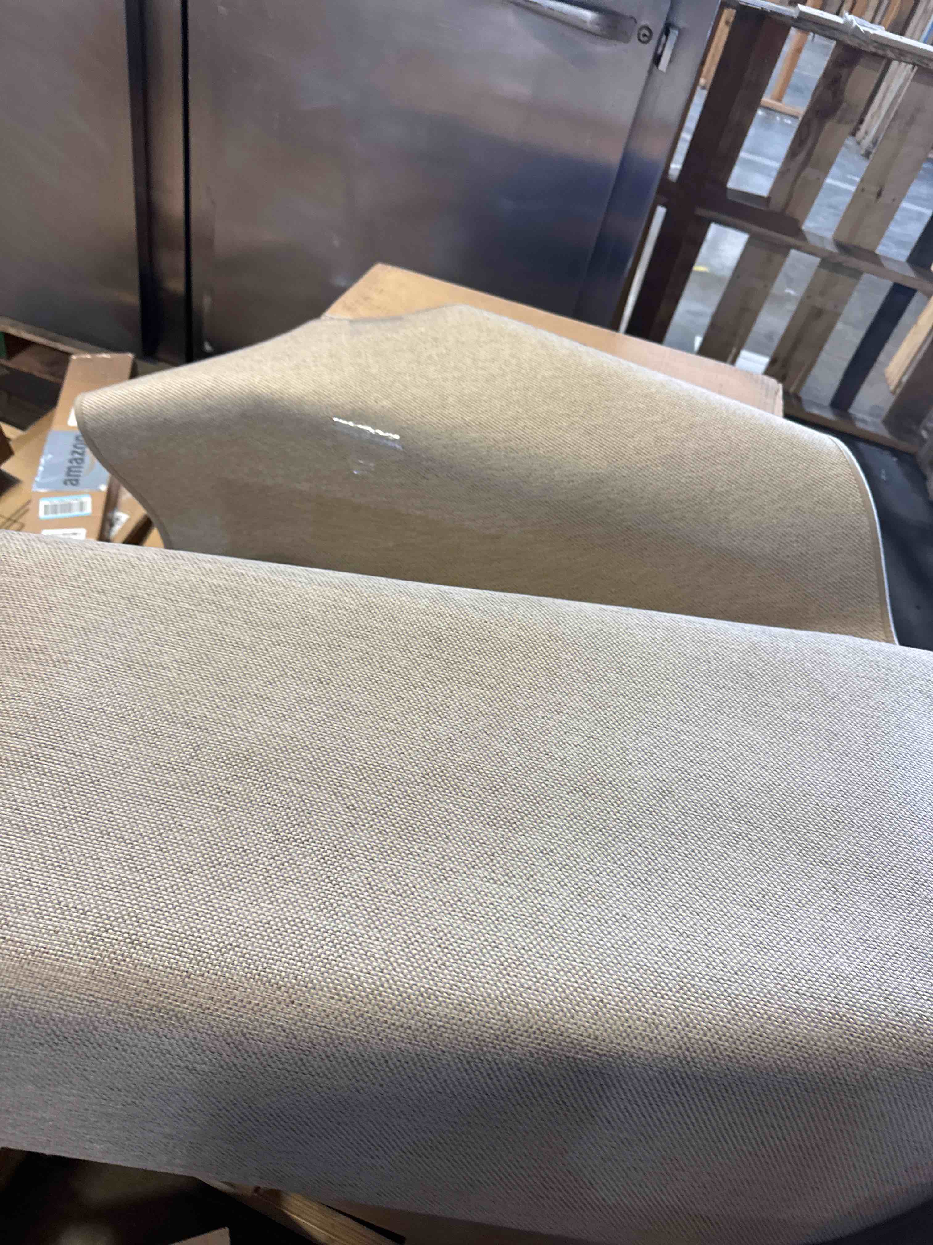 Condition photo showing New/Like New for DEXI Ultra Thin Door Mat Indoor Entrance 32x48, Non Slip Rubber Backed Entryway Mats Dirt Trapper, Low Profile Front Doormat for Inside Entry, Patio, Porch, Beige