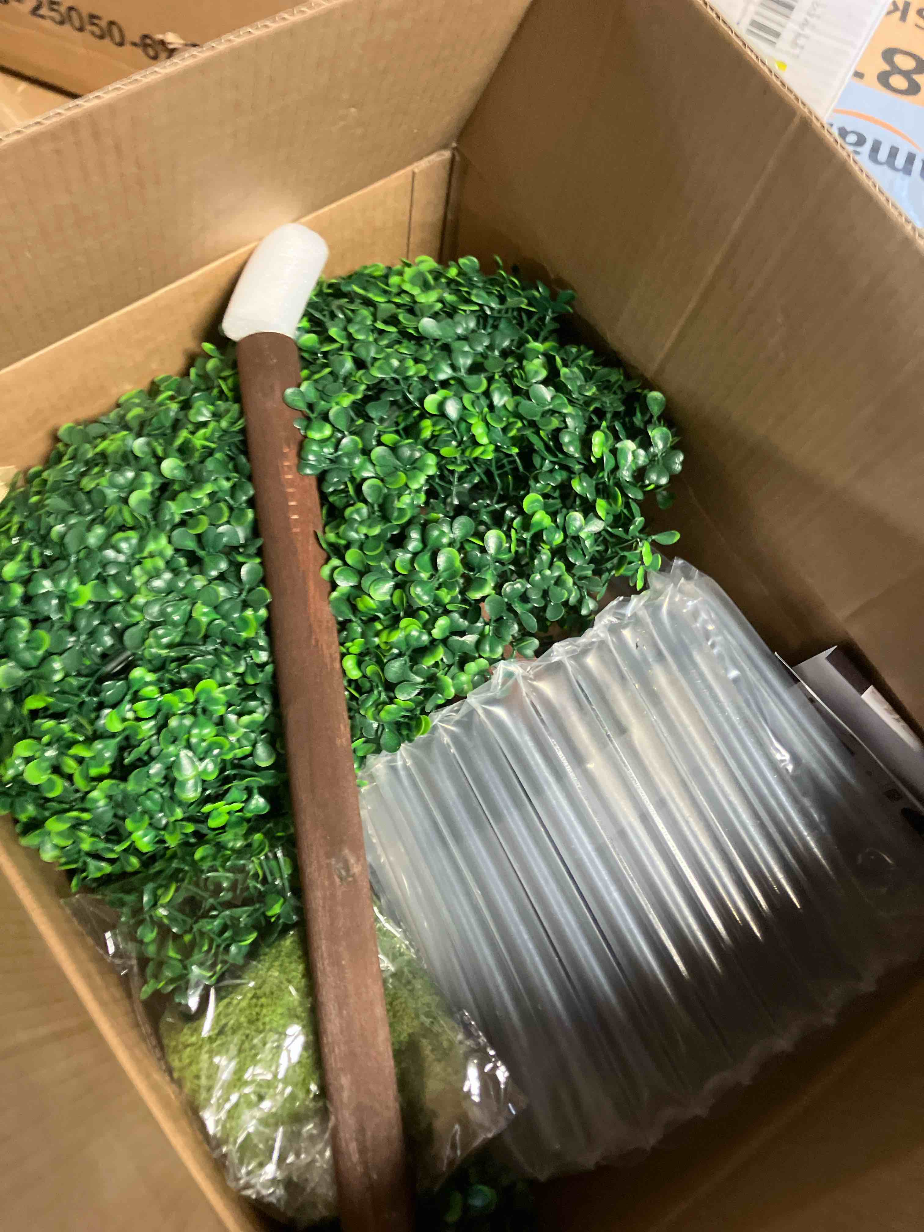 Condition photo showing New/Like New for Easter Decorations - 3 Ft Boxwood Bunny Topiary with Bow - Artificial Bunny Shaped Tree with Planter Pot for Indoor Outdoor Decor - Spring Decoration for Home Yard Front Door Porch Mantle Party