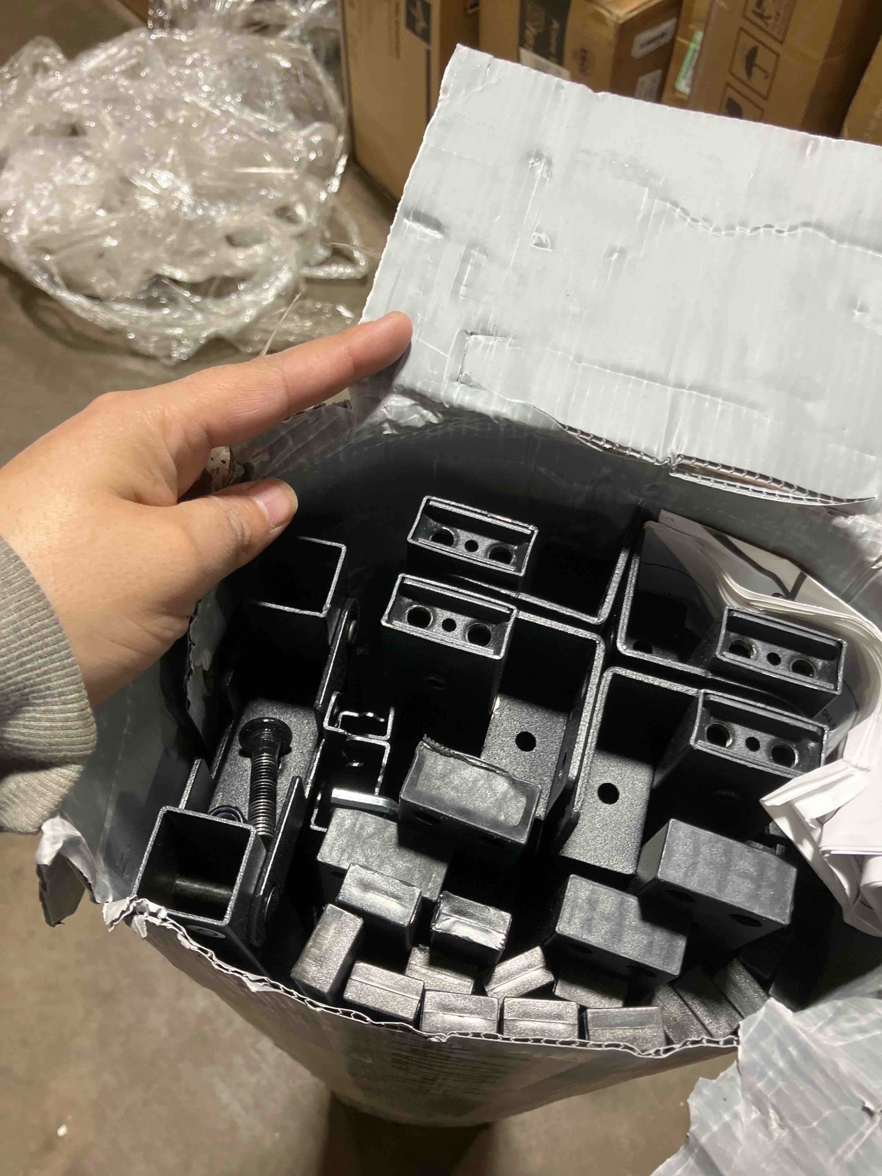 Condition photo showing Good Condition for Metal Bed Frame,King Size Bed Frame with Storage Space,Heavy Duty Sturdy Mattress Foundation,Easy Assembly,No Box Spring Needed,Black,12 Inch,King King 12 Inch