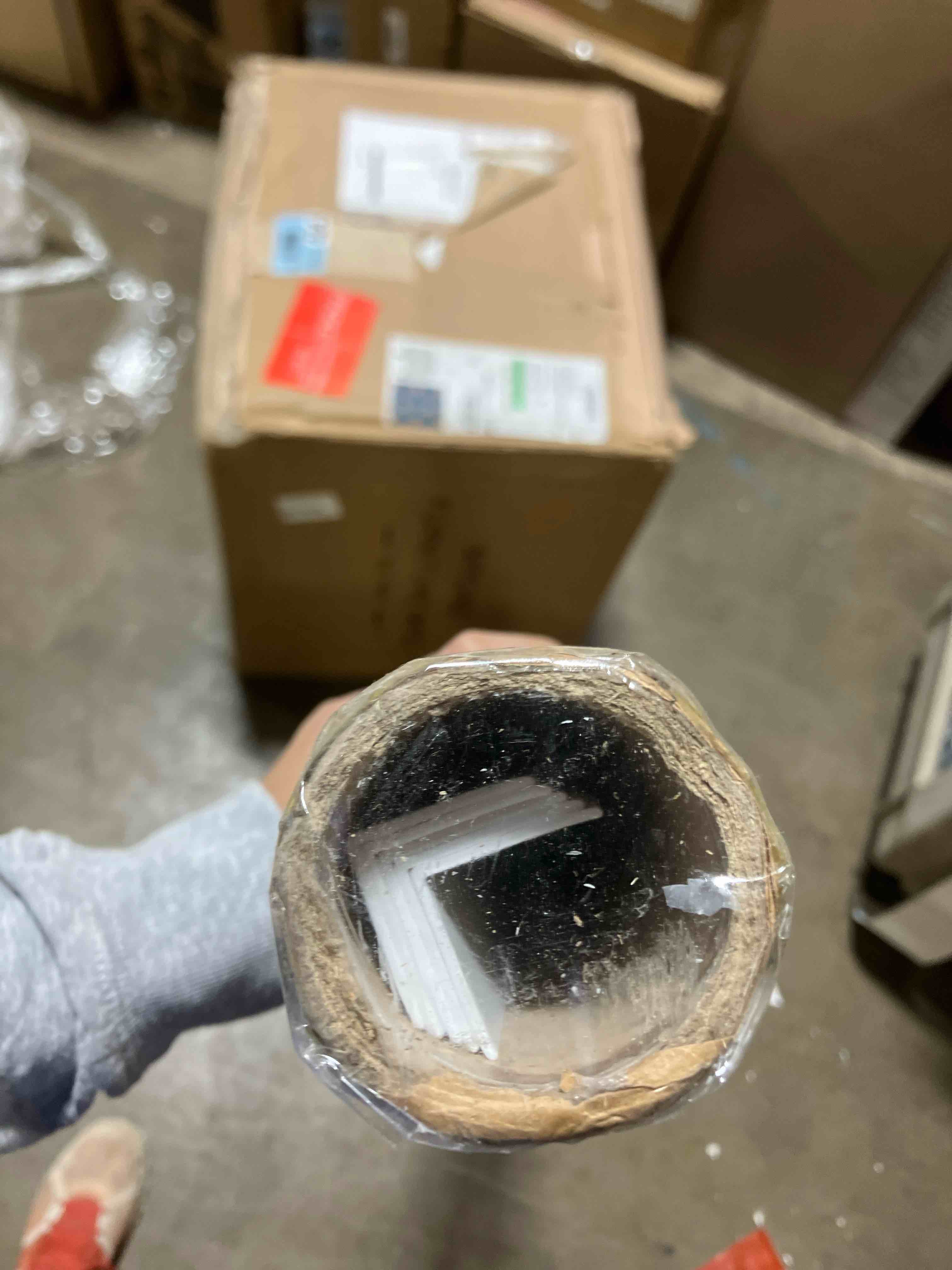 Condition photo showing New/Like New for Sasylvia 5 Pcs Wall Corner Protector Guards, Vinyl 1-1/8 x 48 Inches Corner Trim Molding, Avoid Scratching Scuffs, Ease Install and Cleaning for Door Countertop Furniture Cabinet Protection, White 1-1/8 x 1-1/8 x 48 Inches White 5