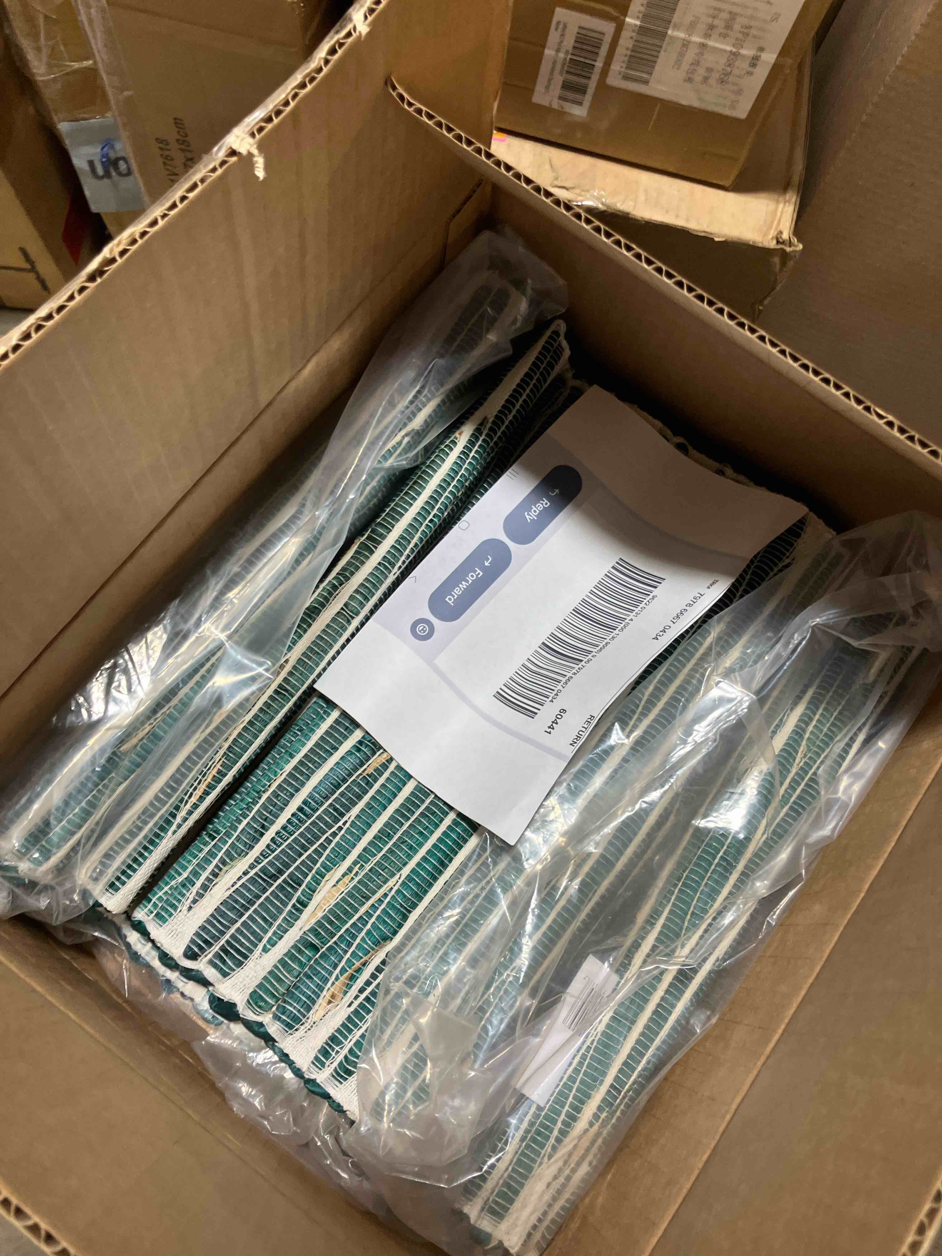 Condition photo showing Good Condition for Kendari Water Hyacinth Table Runner