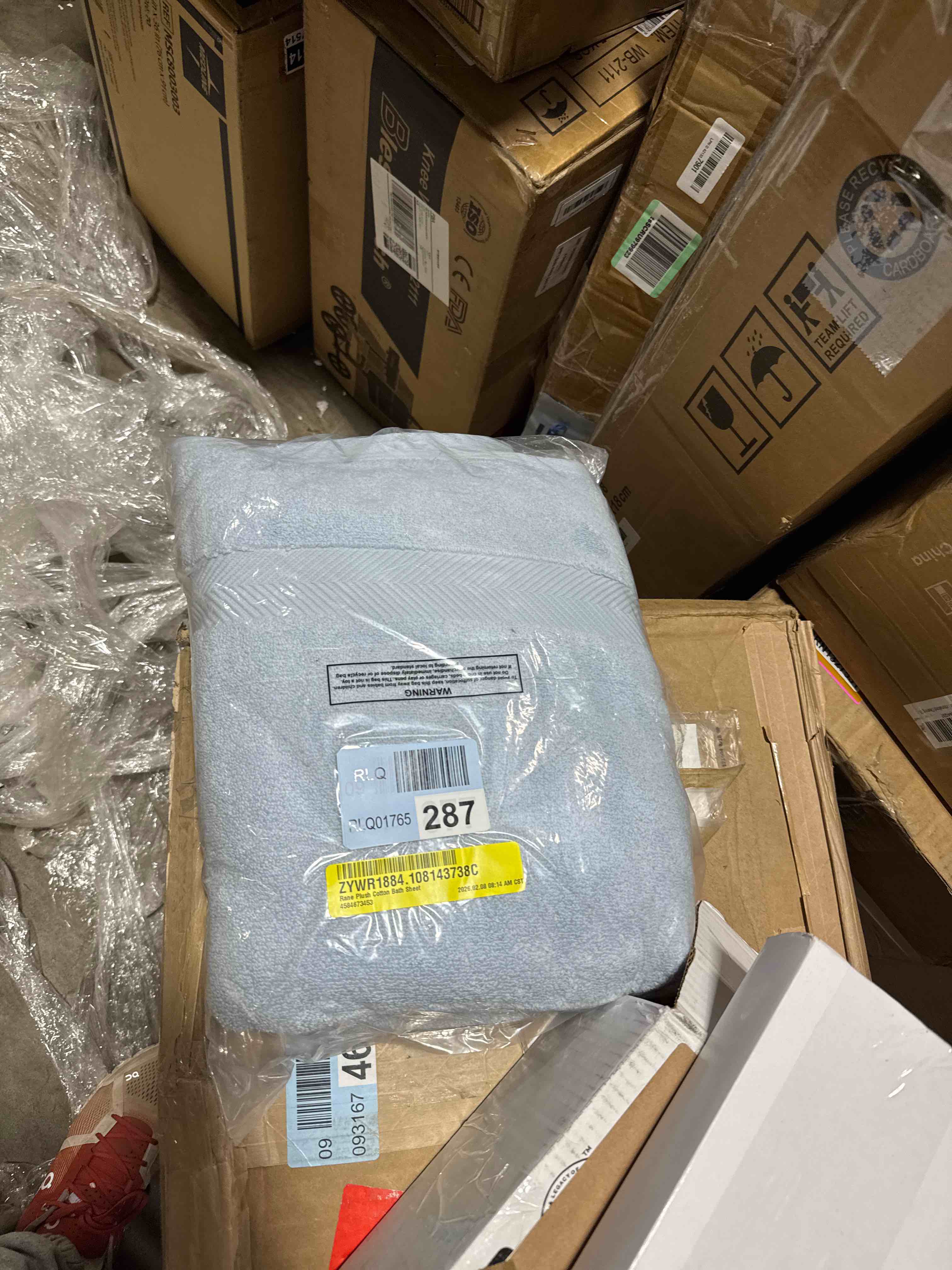 Condition photo showing New/Like New for Rane Plush Cotton Bath Sheet 