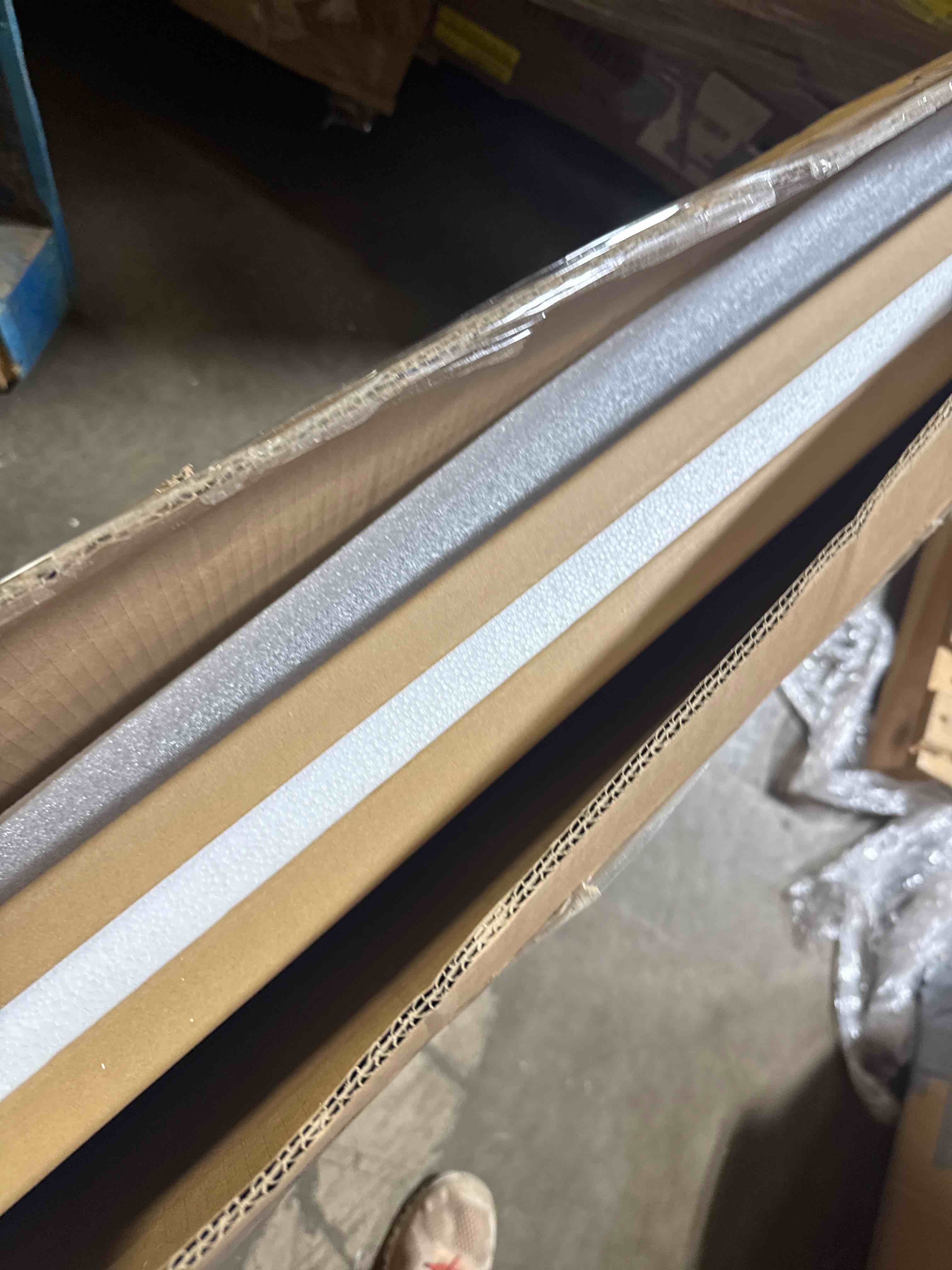 Condition photo showing Good Condition for Amear Solid Wood Foundation Bed with Matching Footboard