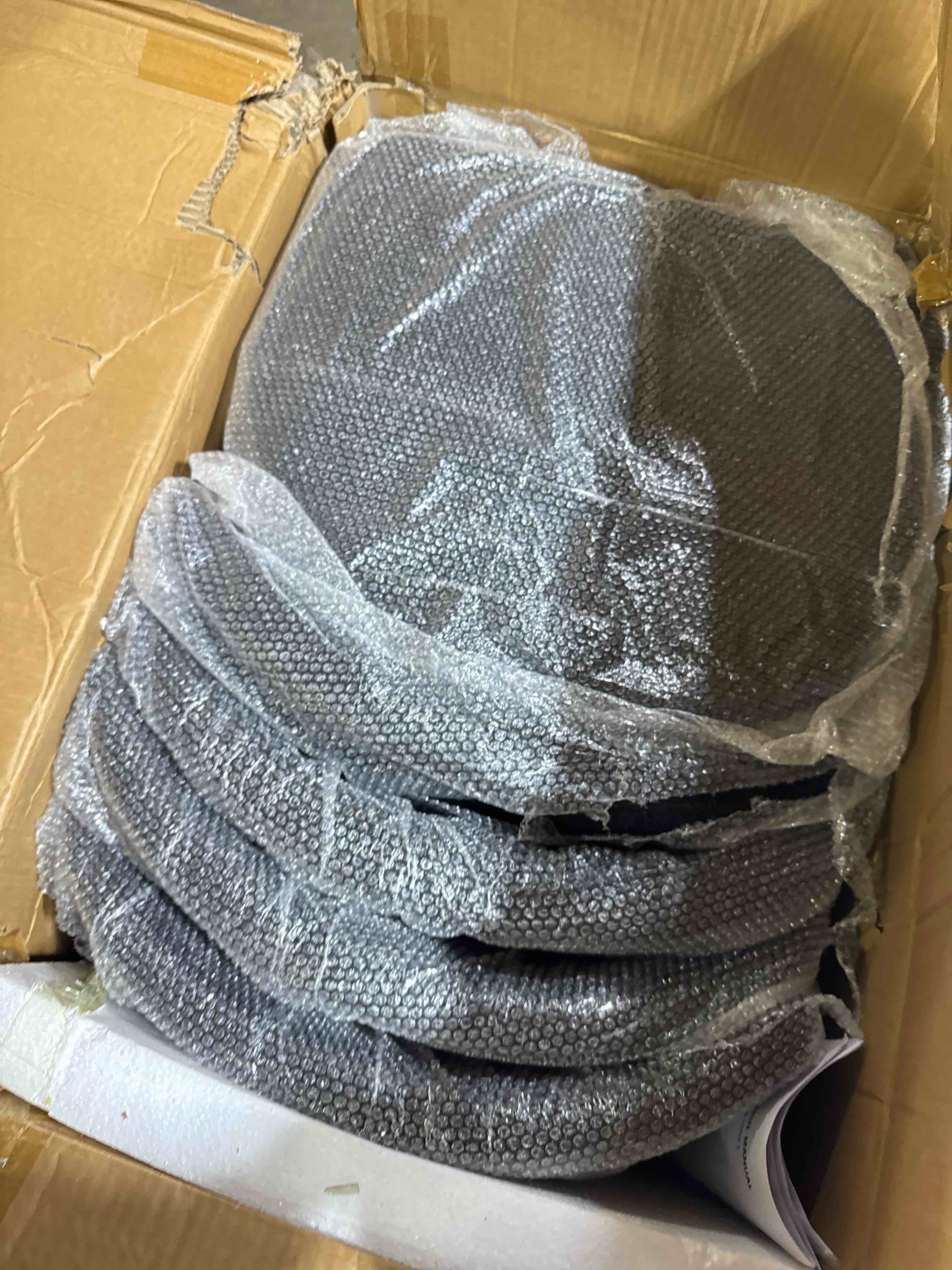 Condition photo showing New/Like New for Modern Boucle Dining Chairs Teddy Upholstered Dining Room Chairs with Metal Legs ( Set of 4)