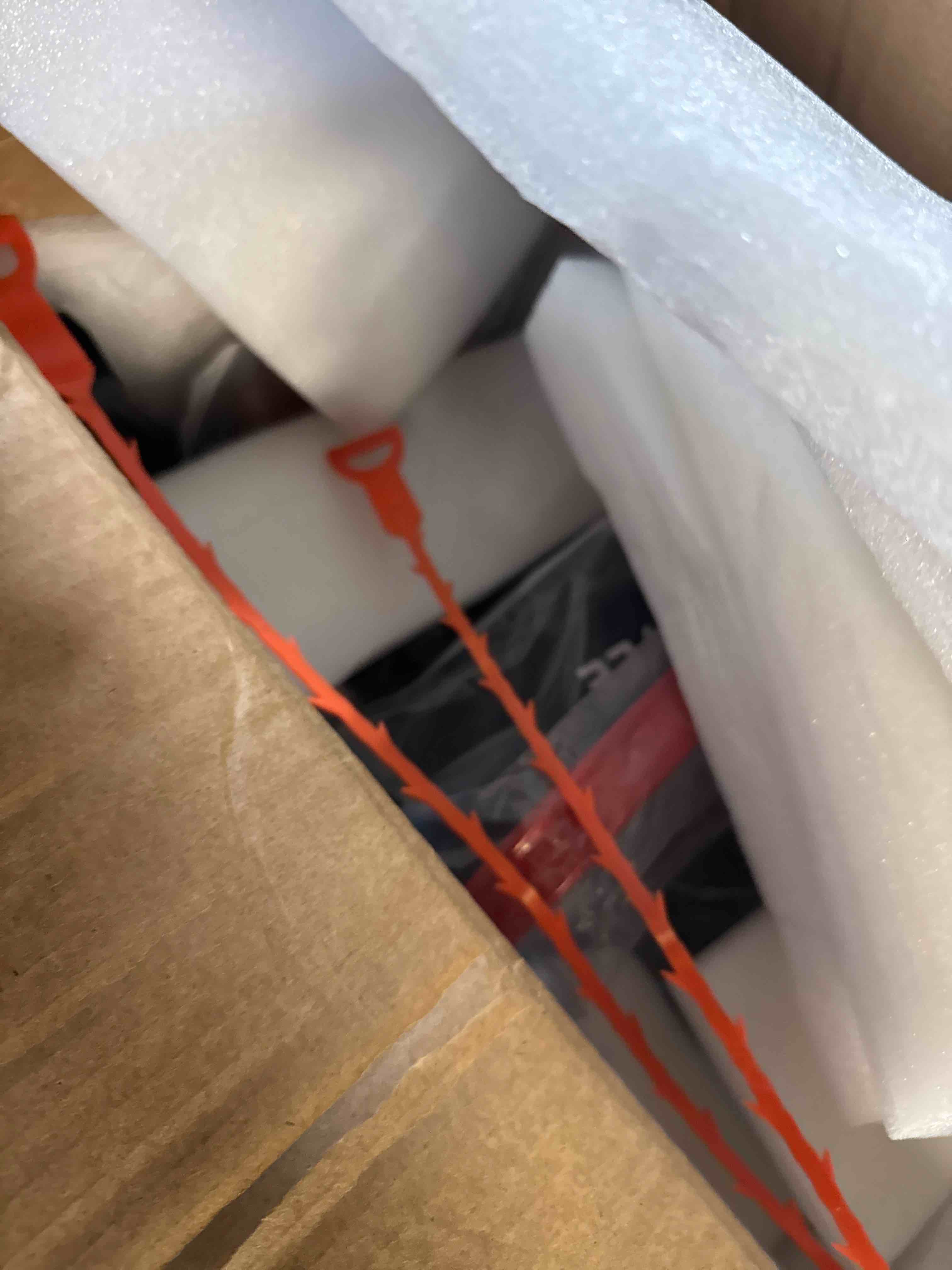 Condition photo showing New/Like New for garvee 75ft x 3/8 inch drain cleaner machine - portable electric drain auger with 6 cutters and gloves, suitable for 1" to 4" pipes