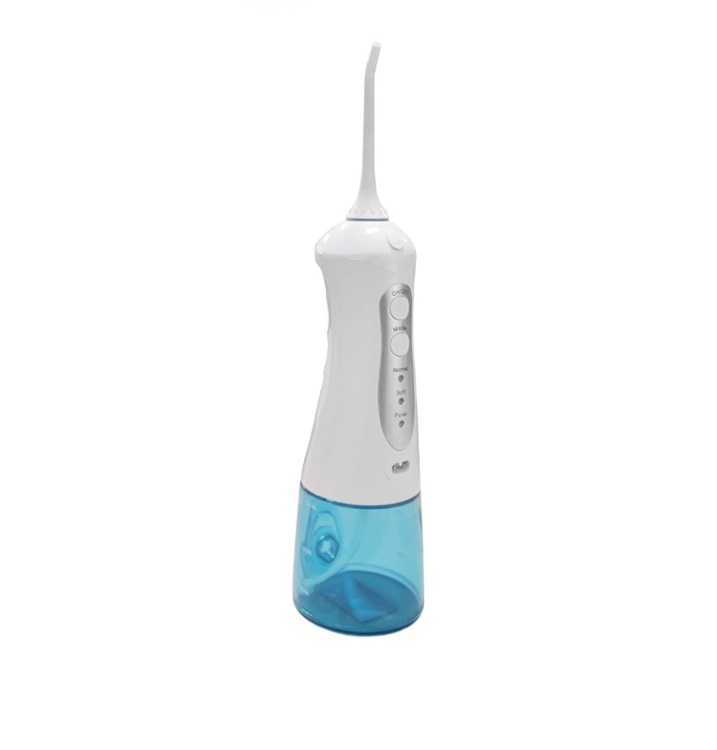 Water Flosser with 200ml Tank Professional Cordless Dental Oral Irrigator - Portable and Rechargeable IPX7 Waterproof 3 Modes Water Flossing for Home and Travel, Braces & Bridges Care