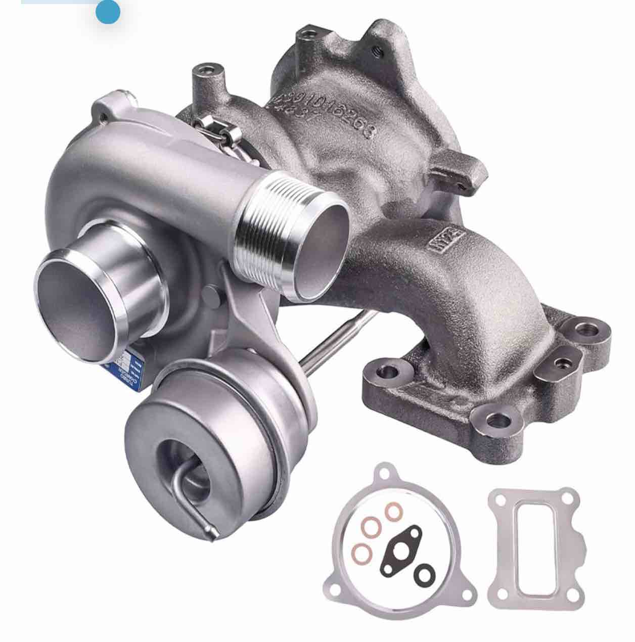 1639-970-0003 turbo turbocharger kit with wastegate actuator and gasket compatible with ford fusion 2014-2020 escape 2017-2019 1.5l replace f1fz-6k682-d f1fz-6k683-d 1816470 ( looks brand new just missing some hardware)