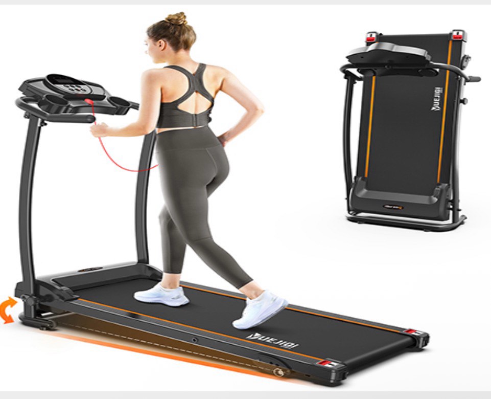 FOLDING TREADMILL WITH INCLINE
