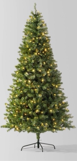 Pre-Lit LED Alberta Spruce Artificial Christmas Tree