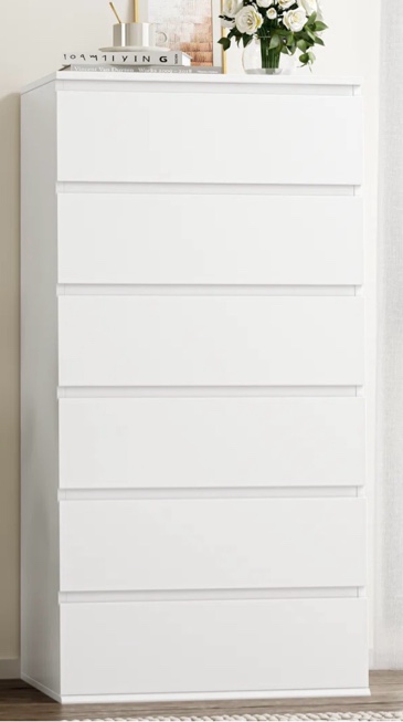 Kristian 23.6" W 6-Drawer