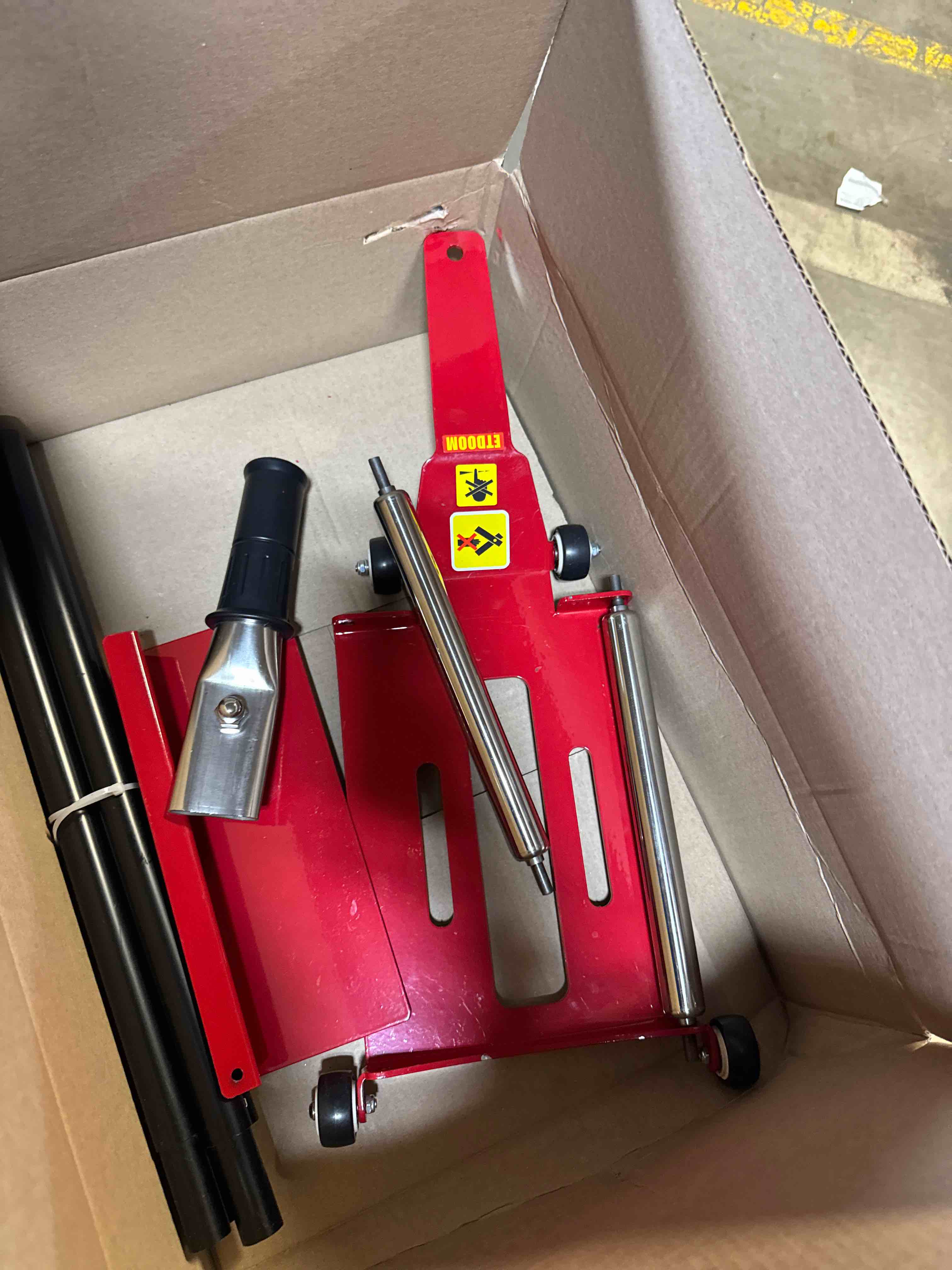 Condition photo showing Good Condition for Upgraded Portable Effortless Tire Jack Disassembly Tool, Tire Jack Tool with Roller Plate [Extended Version]