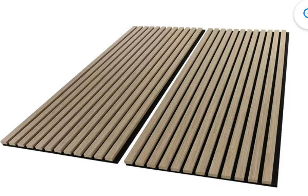 Select Surfaces Fawn Acoustic Wall Panel (Sound Reduction Panels) 