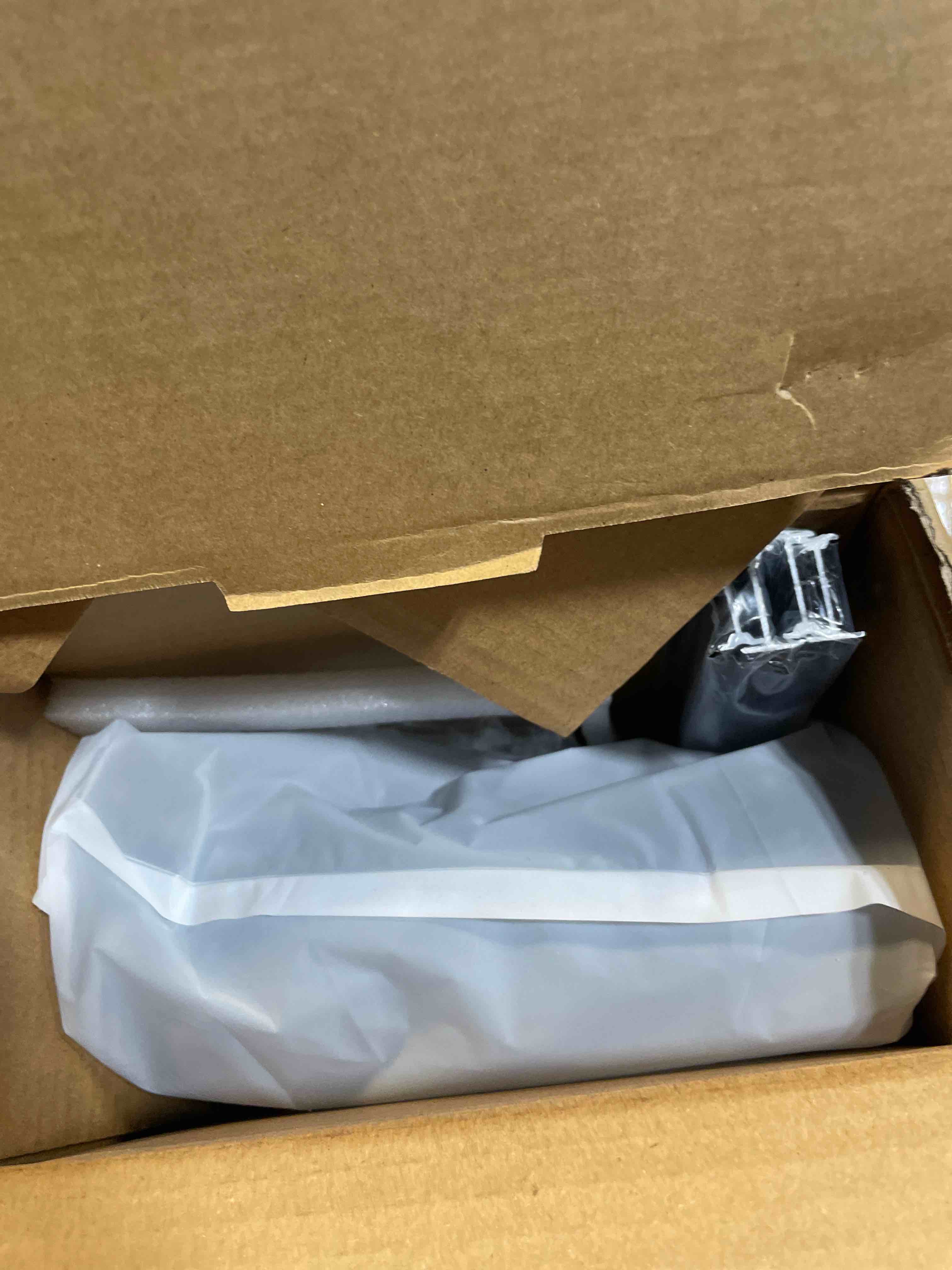 Condition photo showing New/Like New for Room Divider Curtains with Ceiling Curtain Track Set Window Curtain for Bedroom,Living Room Total Blackout Thermal Insulated Privacy Ceiling Track Curtain W 12 FT × H 8 FT Azure Blue drape&Black track